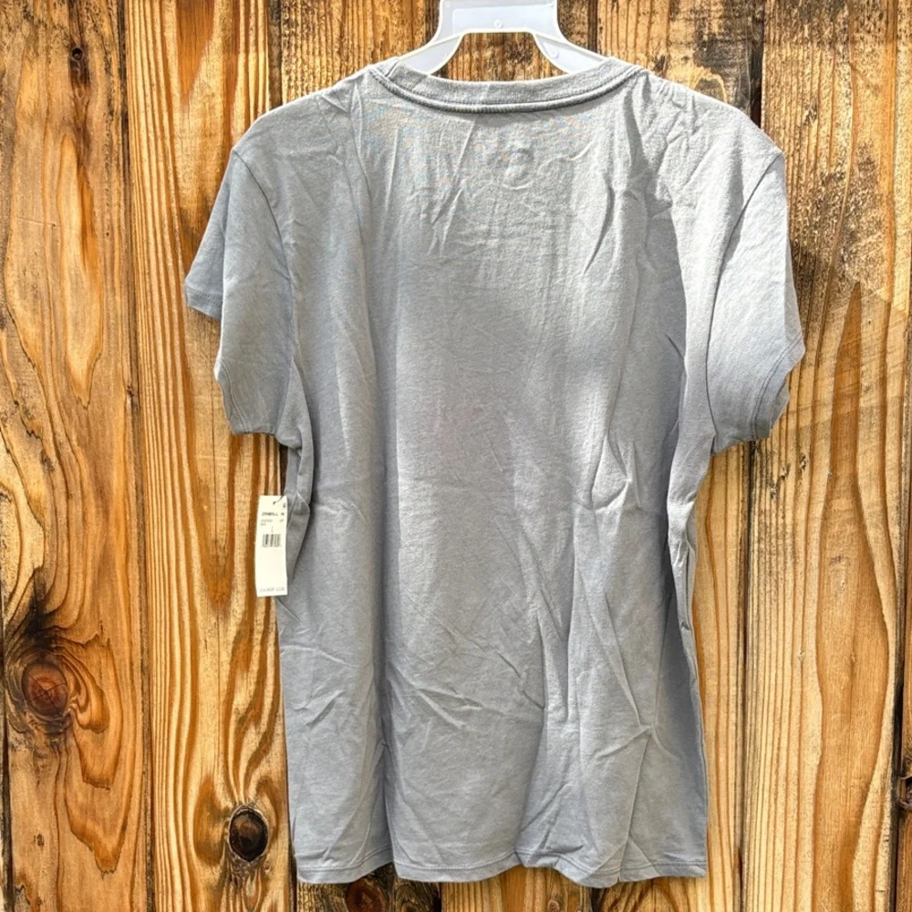 O'Neill Charcoal Tee with Vibrant Surf Design - Picture 3 of 3